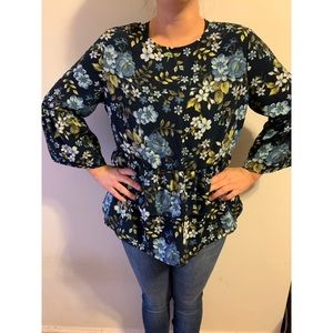 Floral dress top